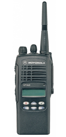 Motorola GP360 widok z przodu