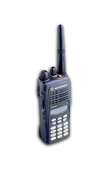 Motorola GP380 widok z boku