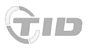 TID logo szare